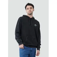 KAYA UNITE - Polerón Hoodie Hombre Farmer Negro