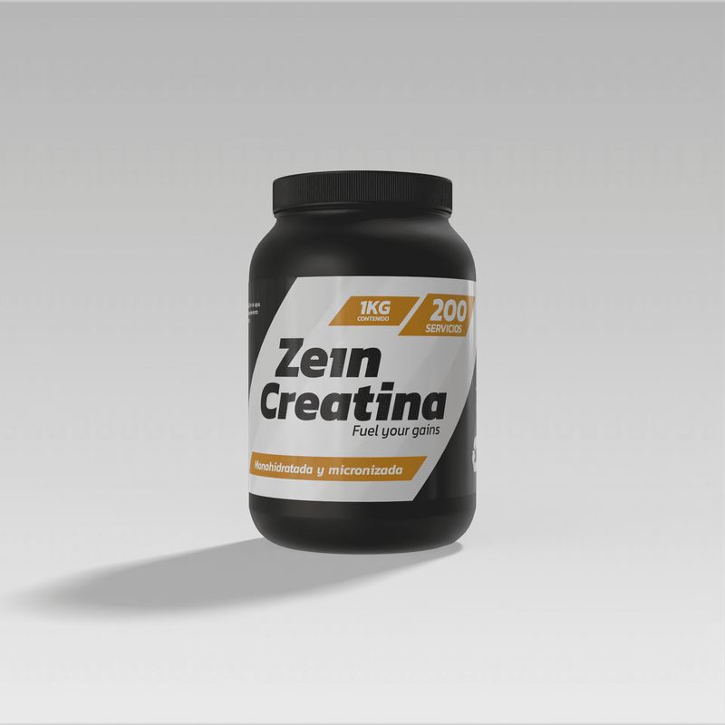 ZEIN - CREATINA MONOHIDRATADA Y MICRONIZADA SIN SABOR 1KG - ZEIN
