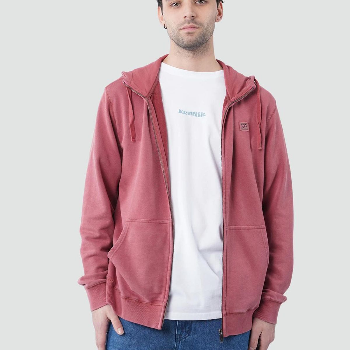 KAYA UNITE - Polerón Full Zip Hombre Daily