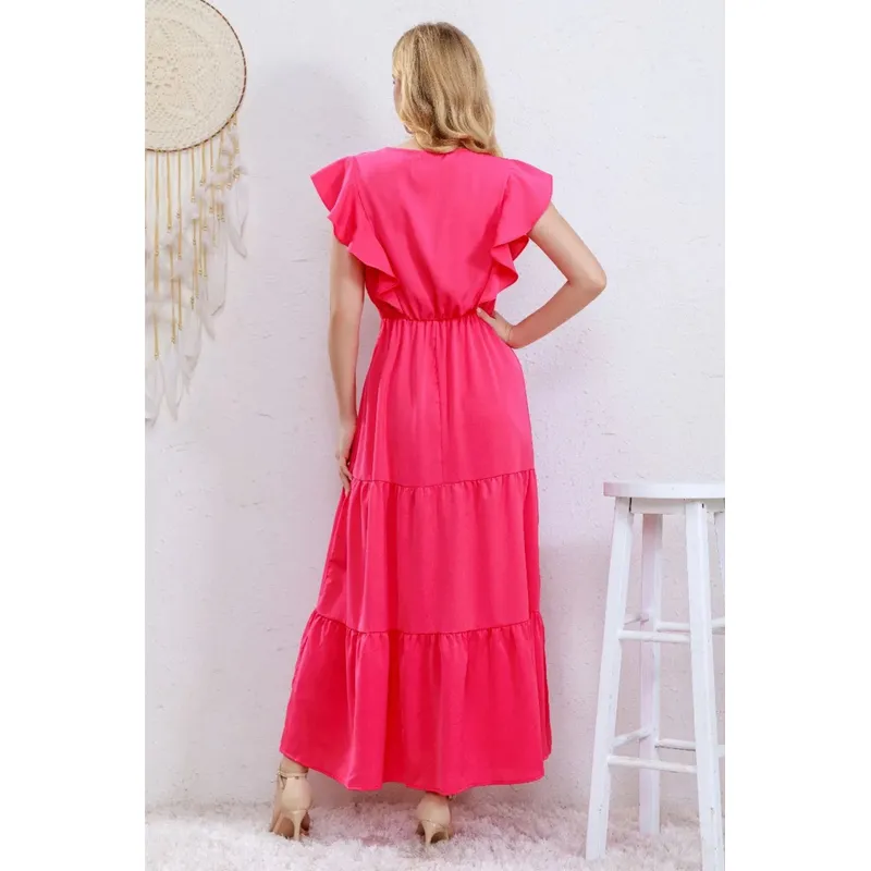 MPROPIA - Vestido Largo Primavera Mujer, Casual. Maxi Vestidos 275