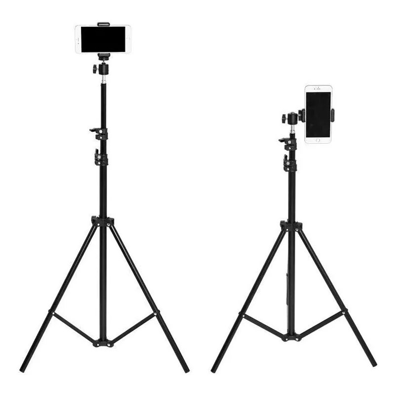 NO LOGO - Trípode Celular Camara Soportes 210cm Control Bluetooth
