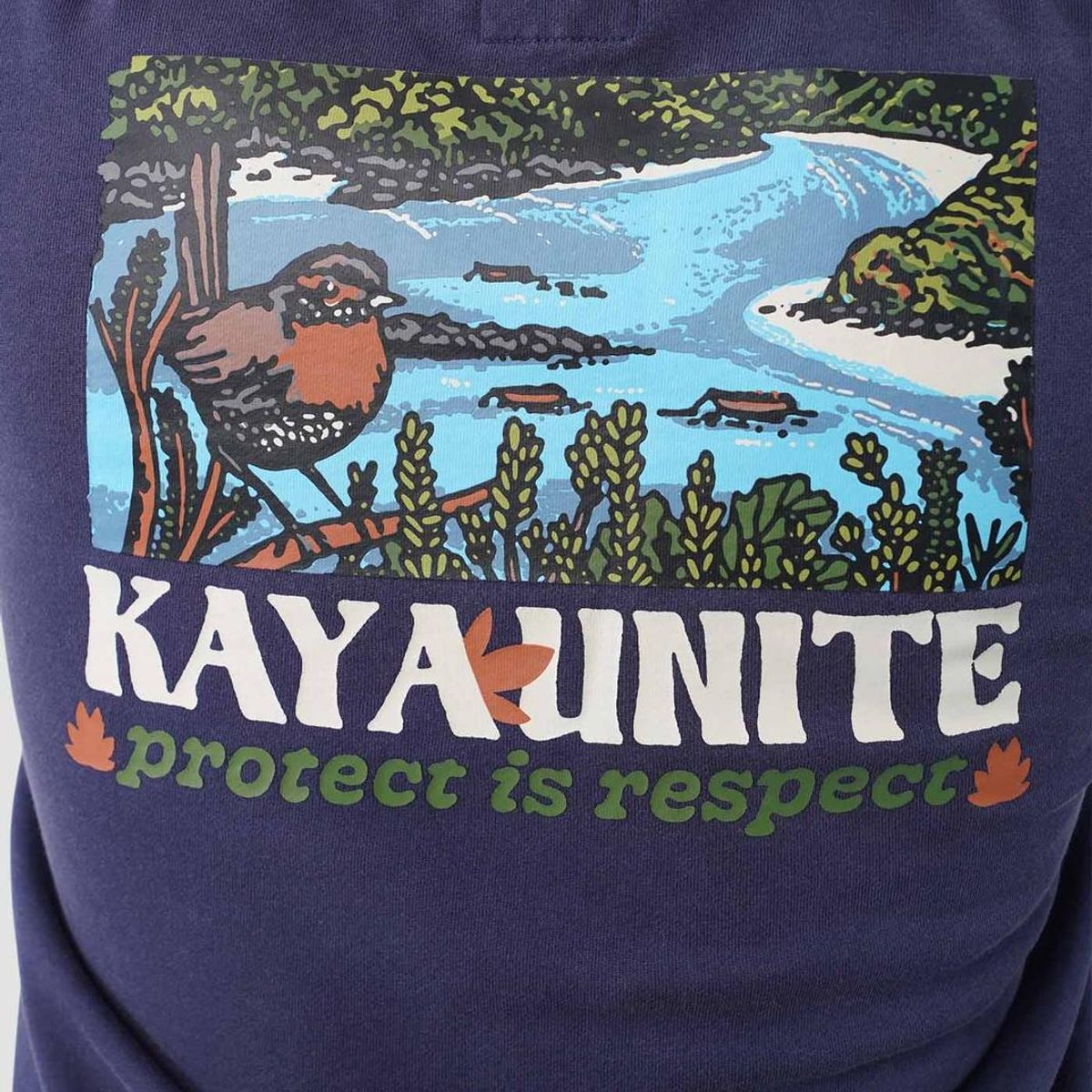 KAYA UNITE - Polerón Hoodie Hombre Chucao Navy