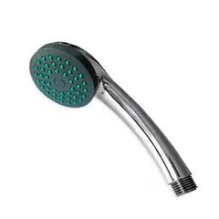 GENERICO - Mango Para Ducha Cromado Con Telefono Manguera Flexible 2mt Gris