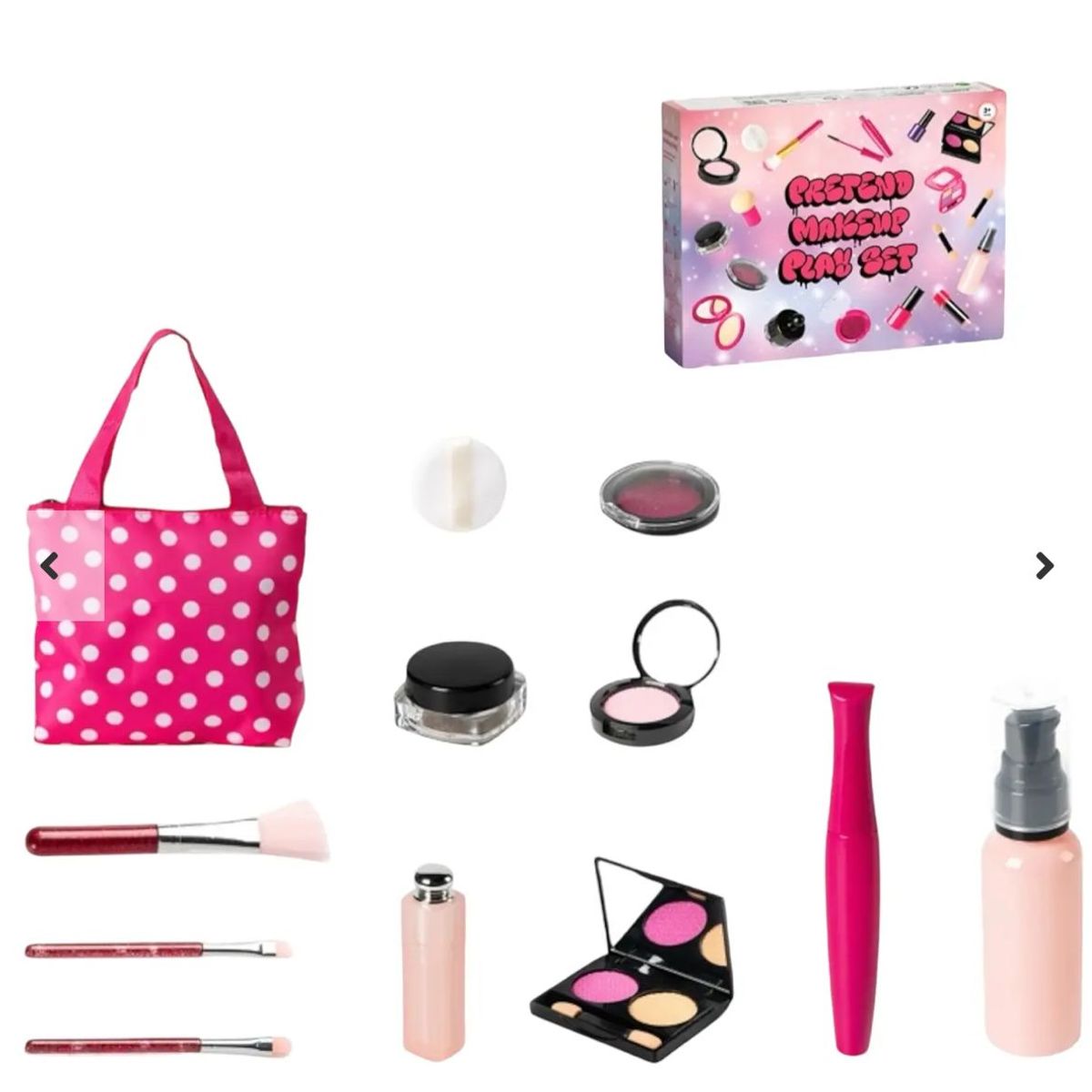 GENERICO - Set De Maquillaje Juguete Para Niñas Y Accesorios