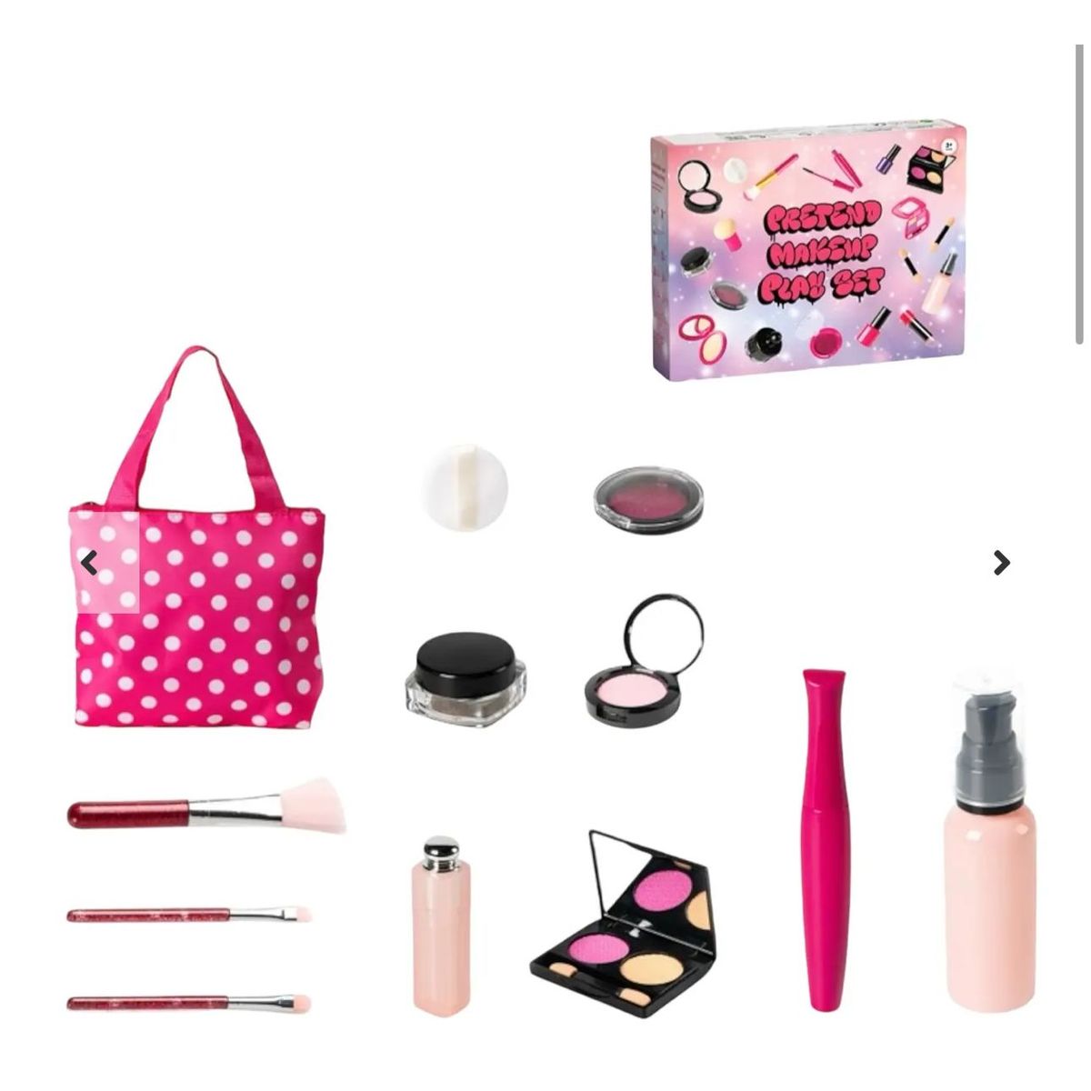 GENERICO - Set De Maquillaje Juguete Para Niñas Y Accesorios