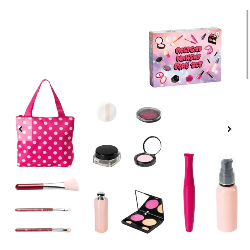 GENERICO - Set De Maquillaje Juguete Para Niñas Y Accesorios