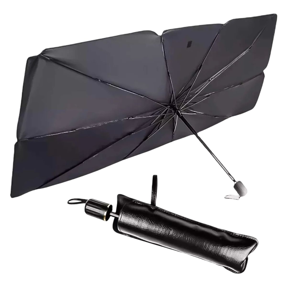 GENERICO - Parasol Parabrisas Sombrilla Tipo Quitasol Cubre Sol
