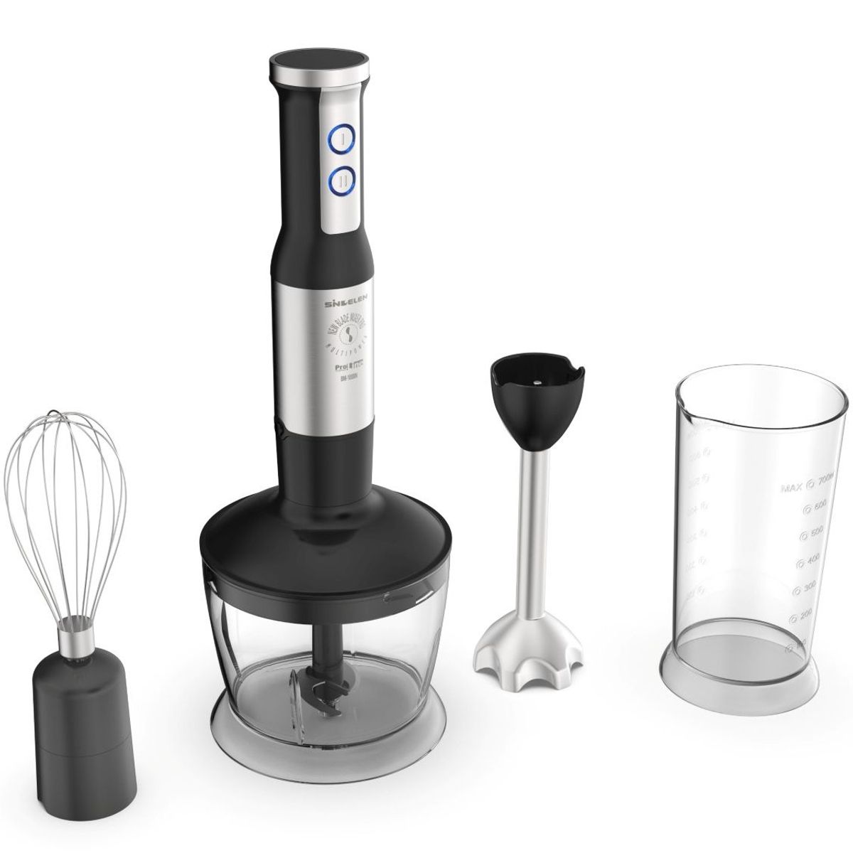 SINDELEN - Minipimer Multi-accesorios 2 velocidades BM-1000IN