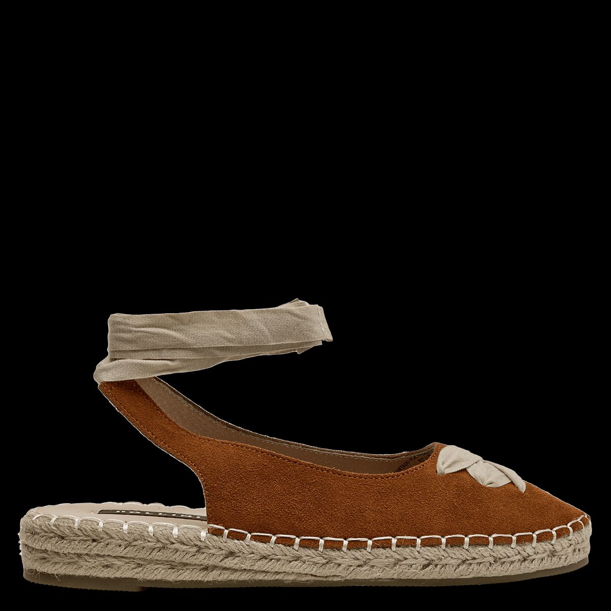 POLLINI - Alpargata Mujer Casual Marrón claro