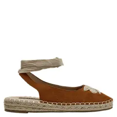 POLLINI - Alpargata Mujer Casual Marrón claro