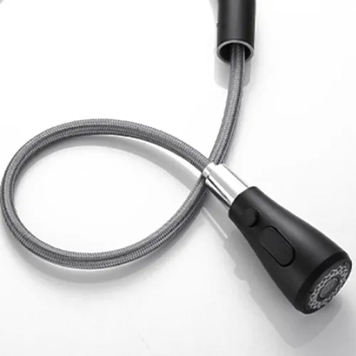 GENERICO - Llave Monomando Lavaplatos Profesional Extraíble Negra