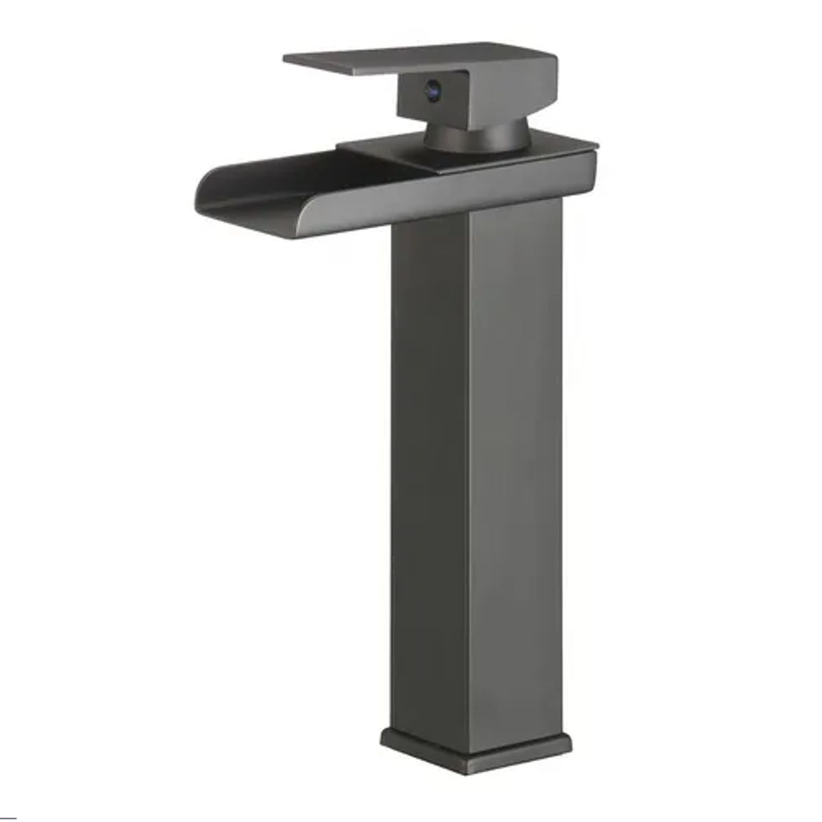 GENERICO - Llave Monomando Lavamanos Lavatorio Alta Cascada Negro