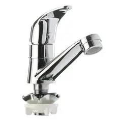 GENERICO - Llave Lavamano Agua Fria Plateado
