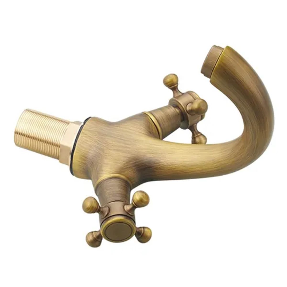 GENERICO - Llave Griferia Clasica Dorada Lavamano Estilo Europeo Dorado