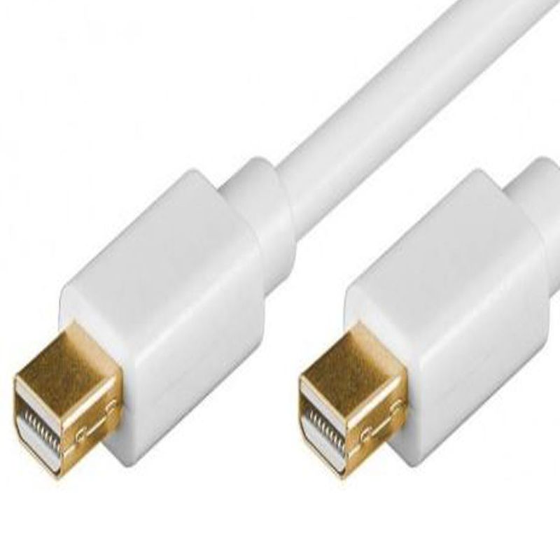 GENERICO - CABLE MINI DISPLAY PORT 1,5 METROS, BLANCO