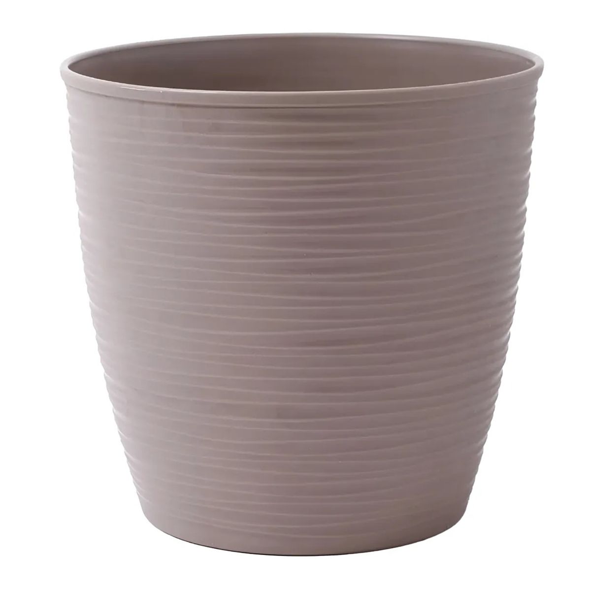 REYPLAST - Macetero Redondo Estilo Piedra Maceta Jardinería Plantas