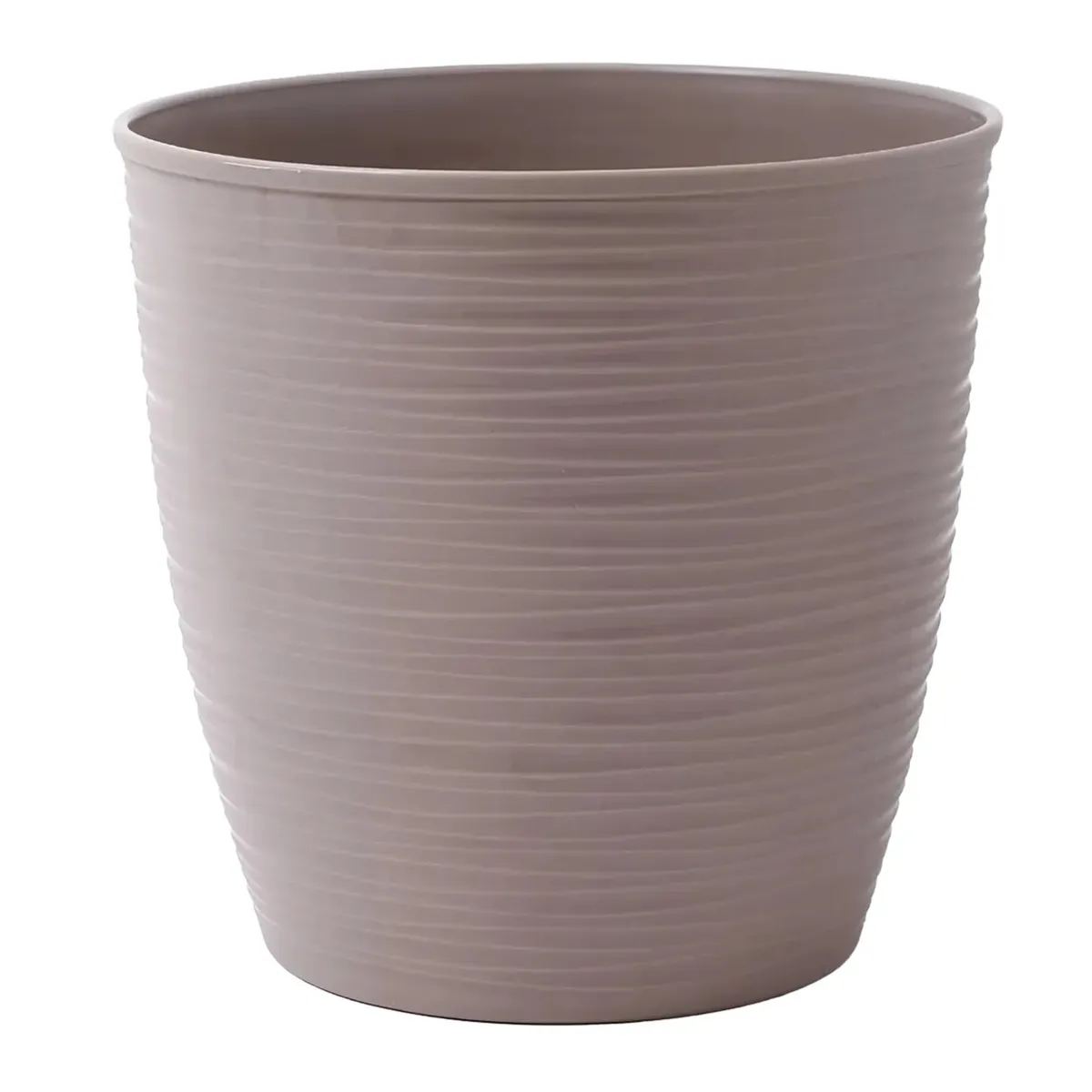 REYPLAST - Macetero Redondo Estilo Piedra Maceta Jardinería Plantas