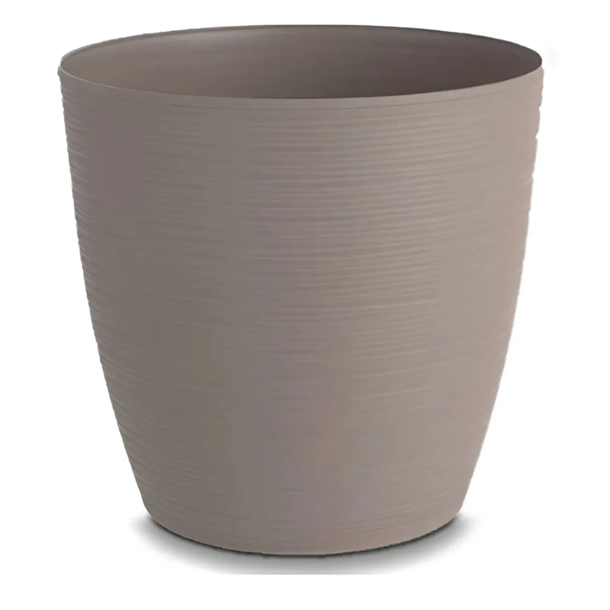 REYPLAST - Macetero Redondo Estilo Piedra Maceta Jardinería Plantas