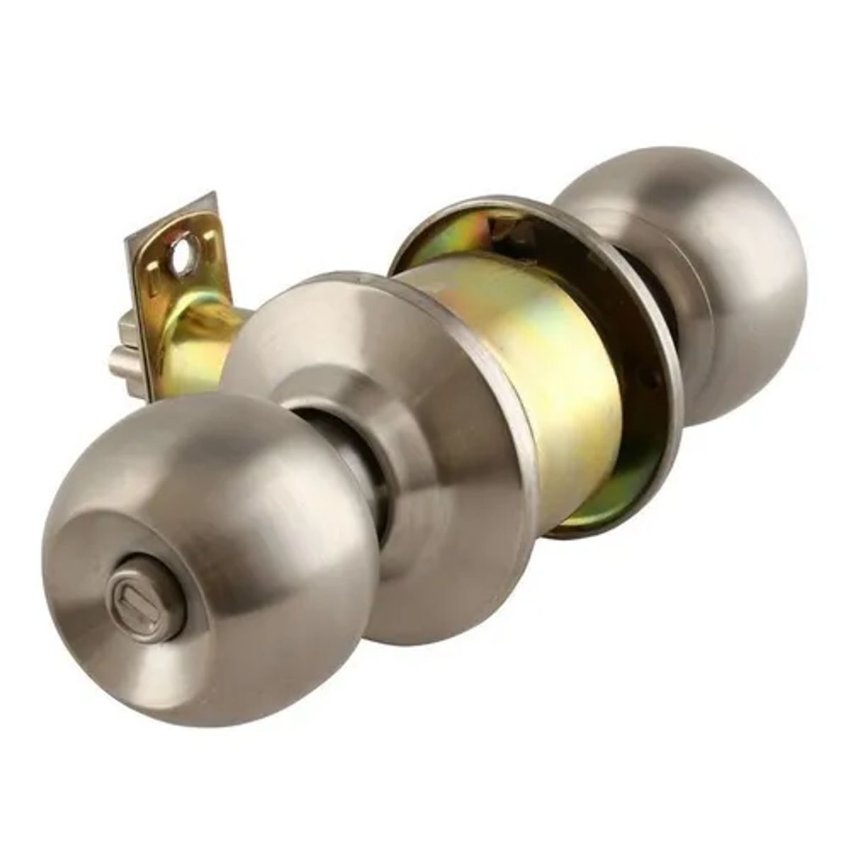 GENERICO - Cerradura Cilíndrica Odis 201 Dormitorio Plateado