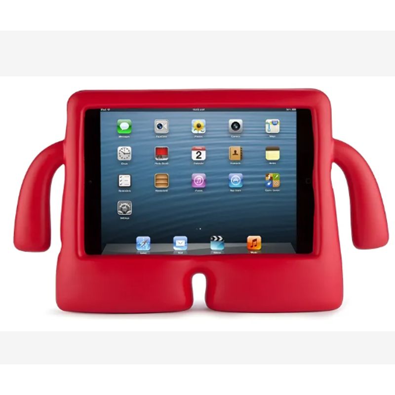 GENERICO - Funda Goma Para Tablet Samsung Galaxy Tab A7 T500 ROJA