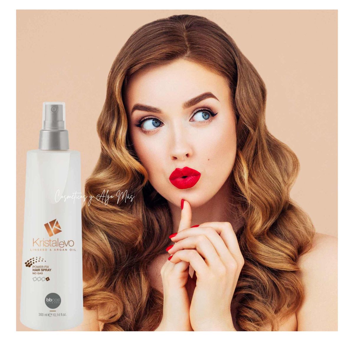 BBCOS - Laca fijadora Profesional Anti Frizz Kristalevo Bbcos 300ml