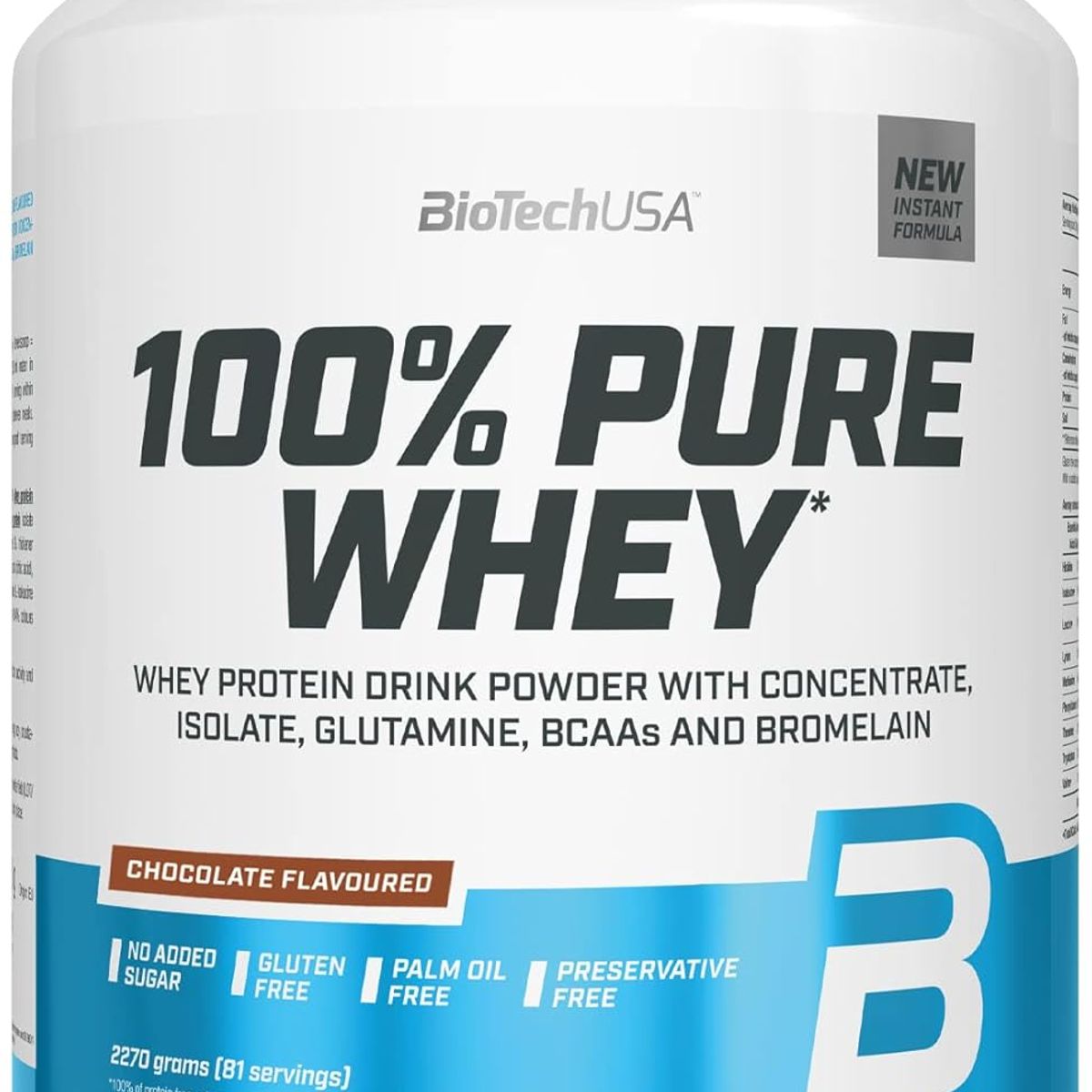 BIOTECH USA - Biotechusa 100% Pure Whey Proteina Whey Protein 5 Lb Chocolate