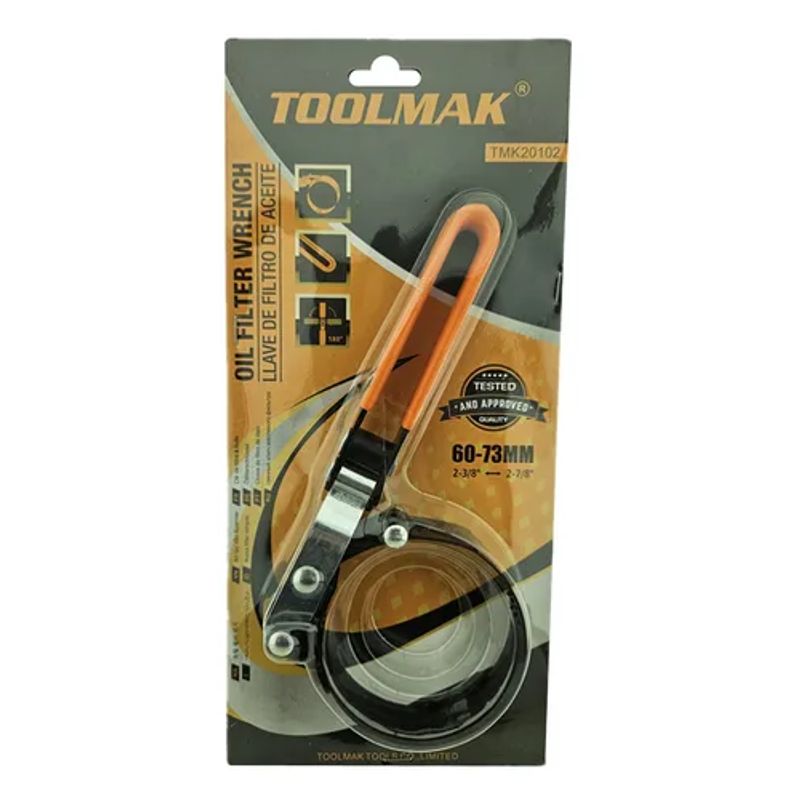GENERICO - Llave Saca Filtro 60 - 73 Mm Toolmak