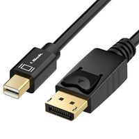 CABLE MINI DISPLAY PORT A DISPLAY PORT 4K 60HZ. 1,8 METROS.