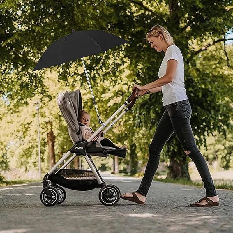 MOVI - Sombrilla desmontable con abrazadera ajustable coche Bebé