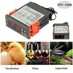 GENERICO - Termostato control temperatura 220V