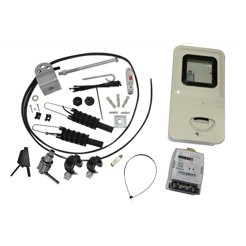 GENERICO - Kit Empalme Monofasico A9 Para Red Preensamblada