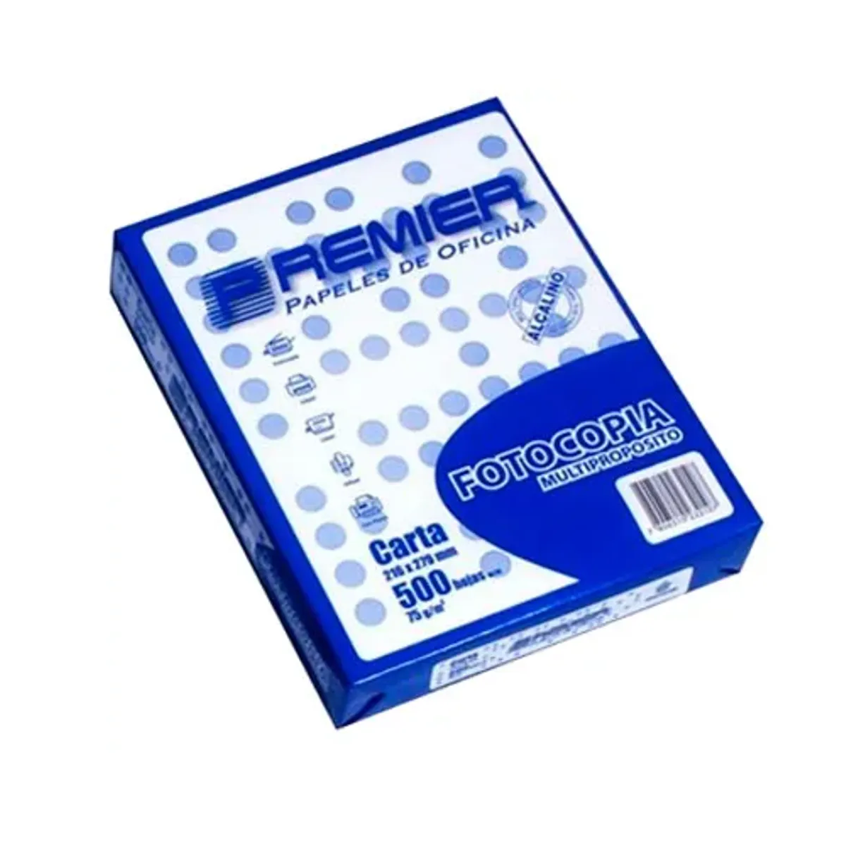 GENERICO - Resma Carta multifunción 500 Hojas Premier Color Blanco 75gr