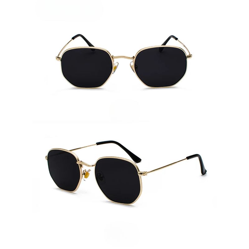 GENERICO - Lentes De Sol Sh5802 Cuadrado Retro Mujer Uv Policarbonato