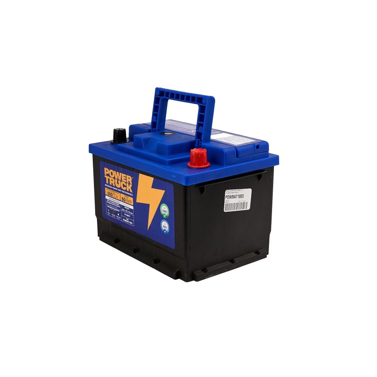 POWER TRUCK - BATERIA 60 AMP 500 CCA BORNE STD