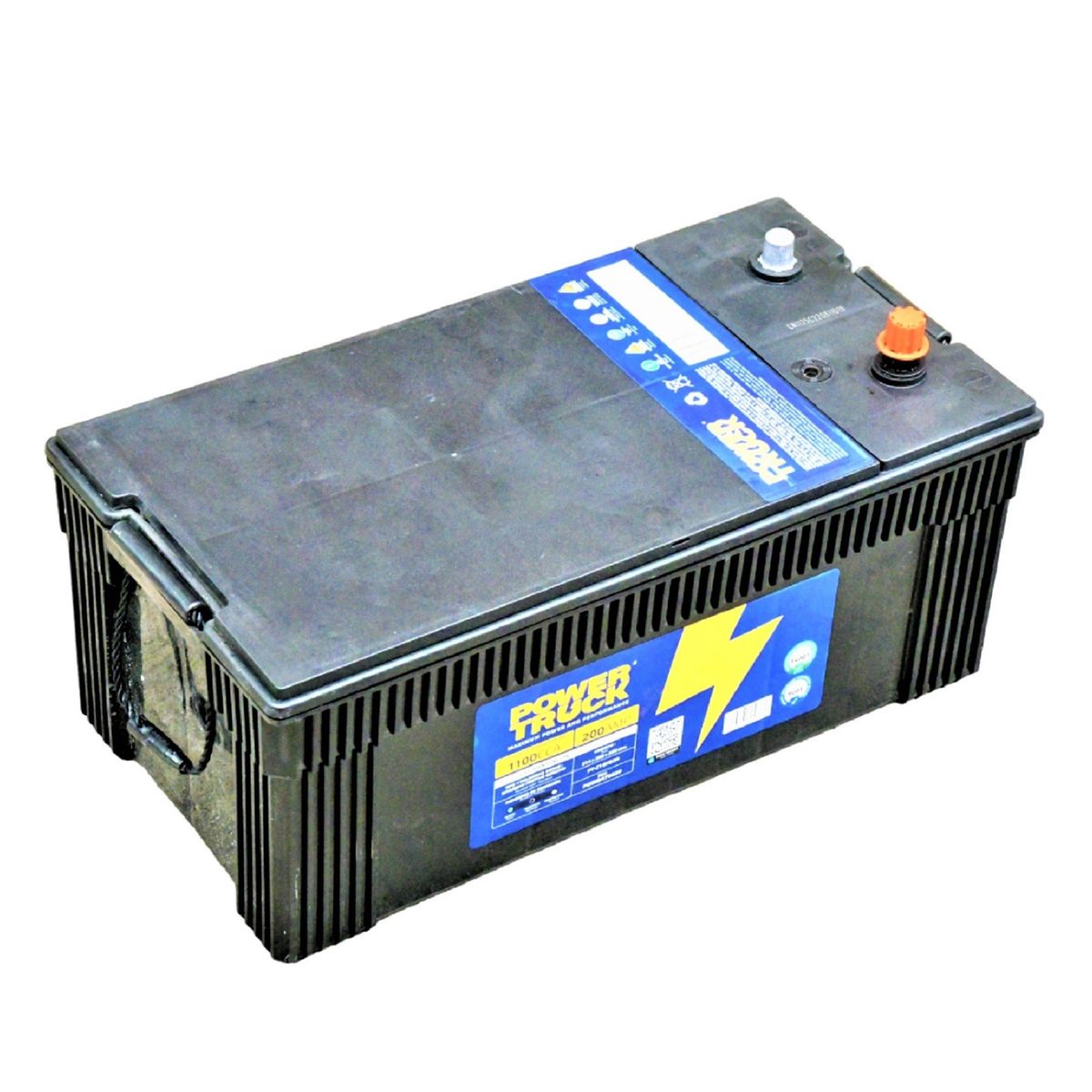 POWER TRUCK - BATERIA 200 AMP 1100 CCA BORNE ESTANDAR