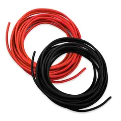 GENERICO - Cable Solar Fotovoltaico 6mm Negro y Rojo 100 metros