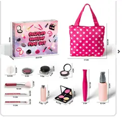 GENERICO - Set De Maquillaje Juguete Para Niñas Y Accesorios
