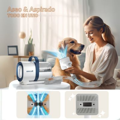 Imagen 2 del producto Aspiradora Grooming Perros Gatos 7 en 1