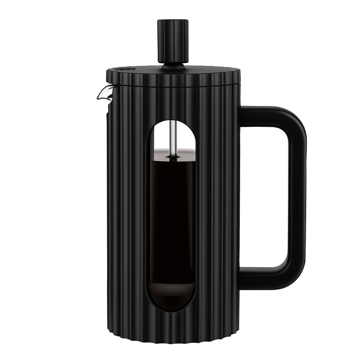 IMPOPLANET - CAFETERA PRENSA FRANCESA MODERN 600ML NEGRO