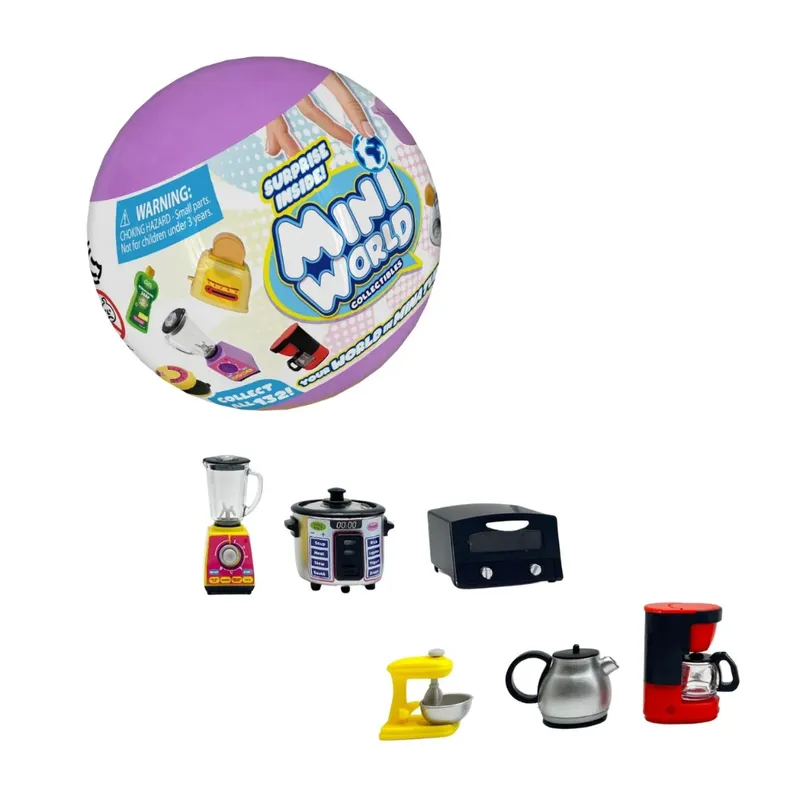 GENERICO - Mini World Mini Accesorios de Cocina Coleccionable Sorpresa