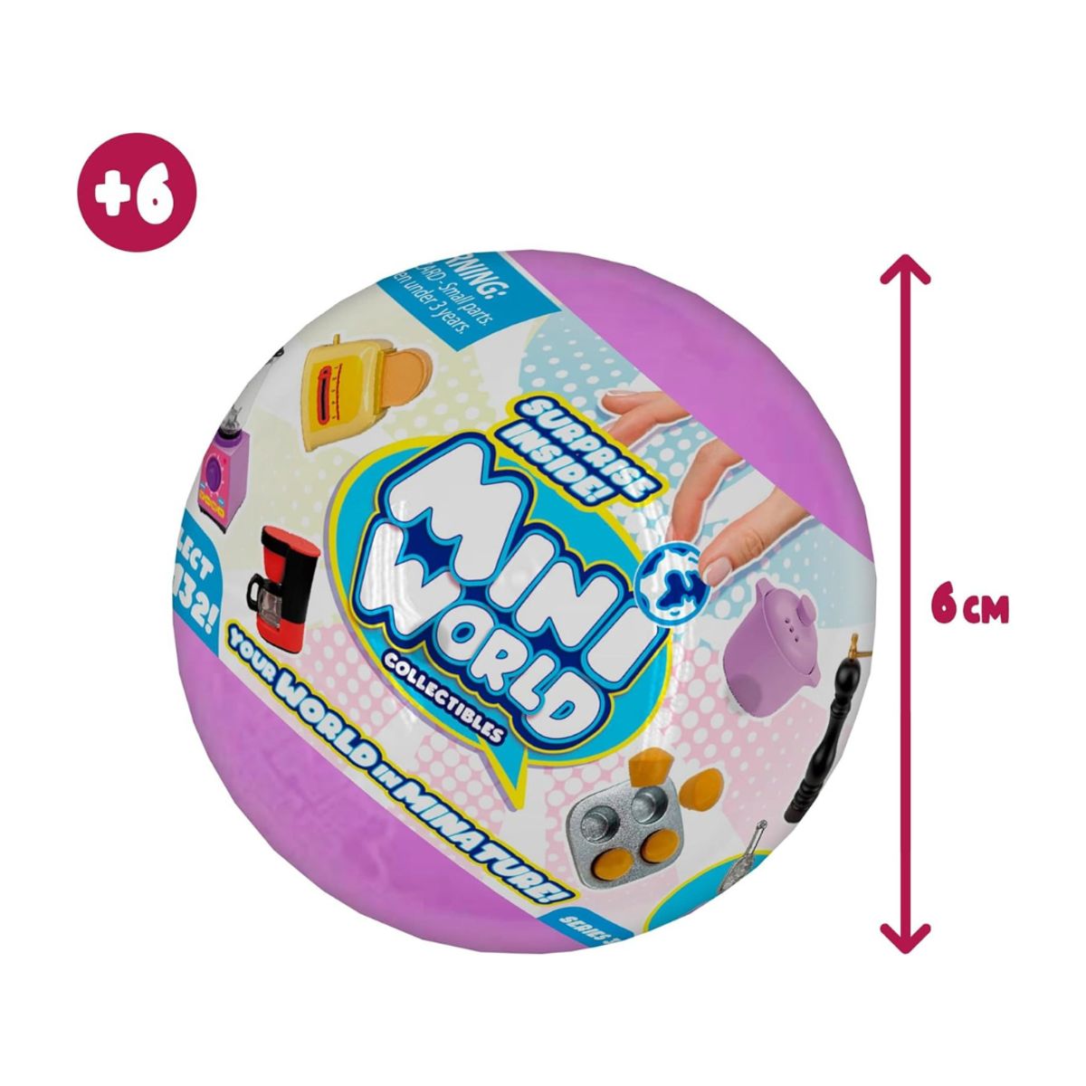 GENERICO - Mini World Mini Accesorios de Cocina Coleccionable Sorpresa