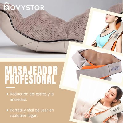 Imagen 2 del producto Masajeador Profesional De Espalda Hombro Cuello Relajación