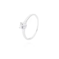 JB JOYAS BARON - Anillo de Plata Esterlina Solitario con Circonita