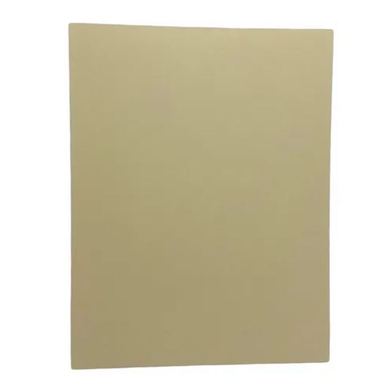 GENERICO - Cartulina Crema 230grs Tamaño Carta 100 Hojas Crema