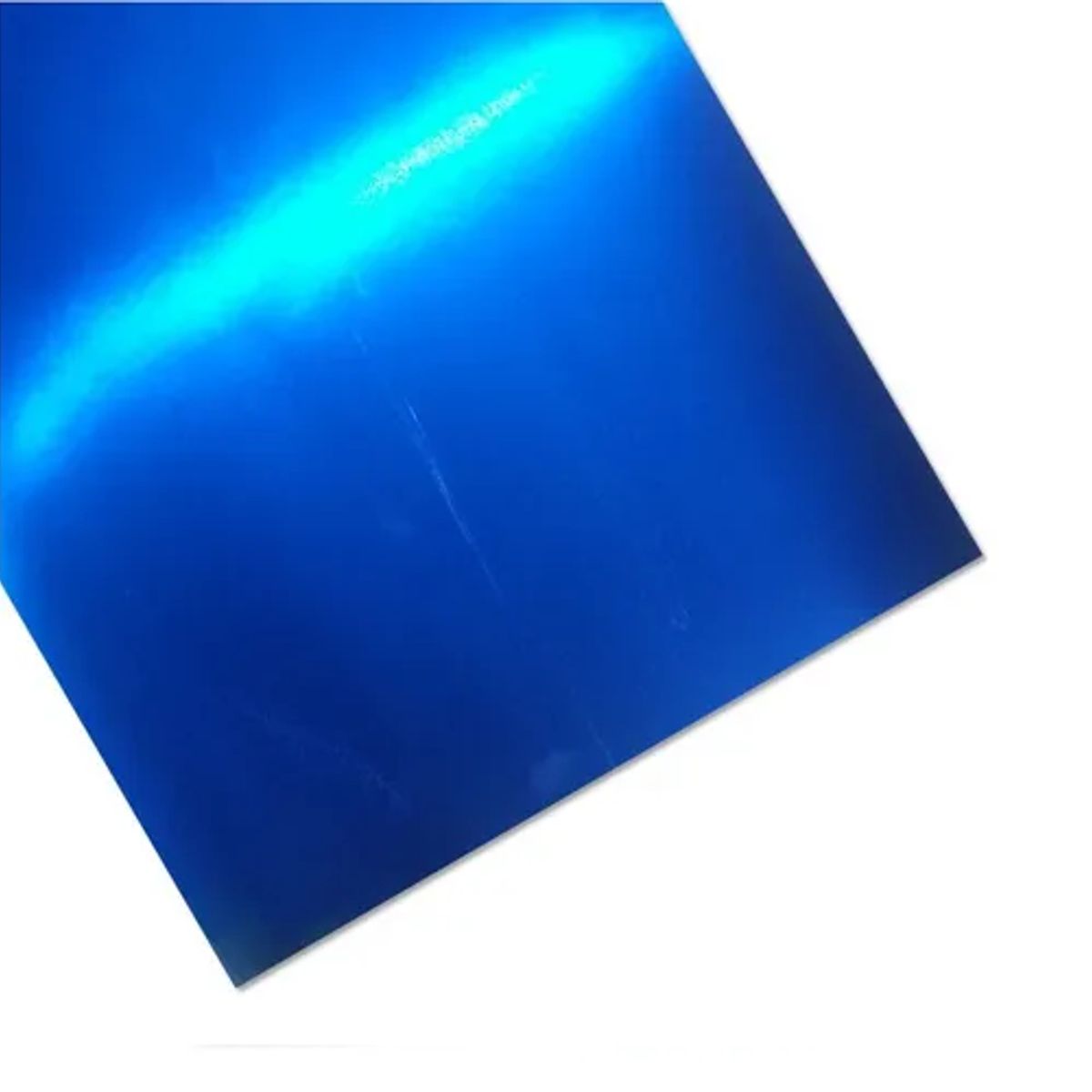 GENERICO - Pliego Cartulina Metálica 50x70 Cm Manualidades Azul