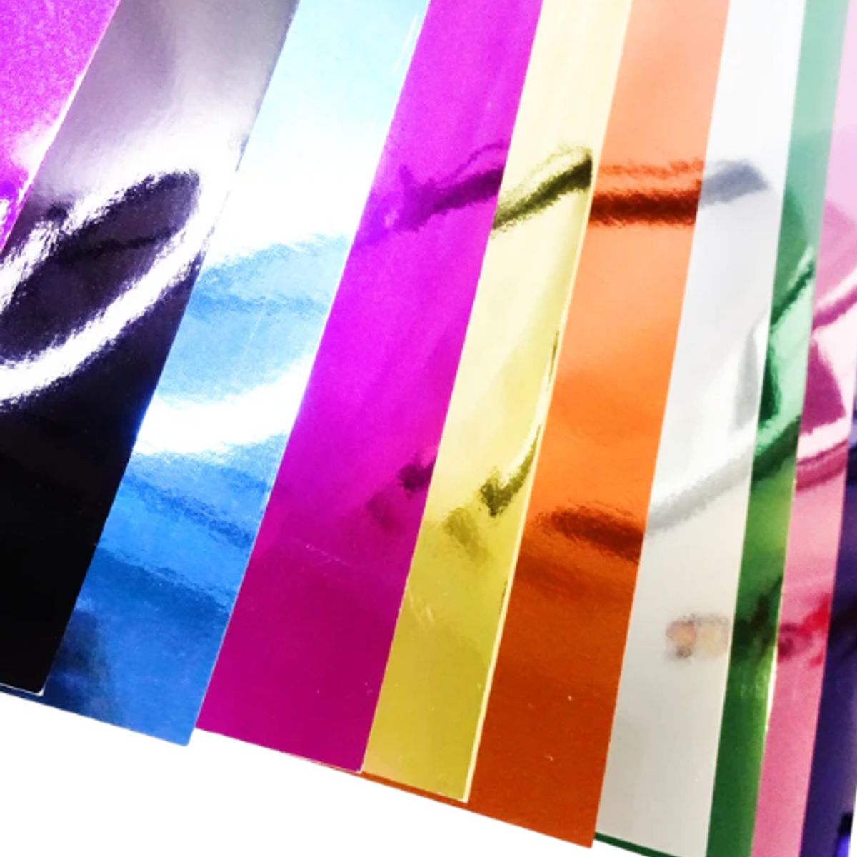 GENERICO - Pliego Cartulina Metálica 50x70 Cm Manualidades Azul