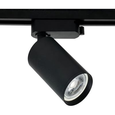 Imagen 2 del producto Foco Riel Monofasico Negro Gu10 + Ampolleta Led