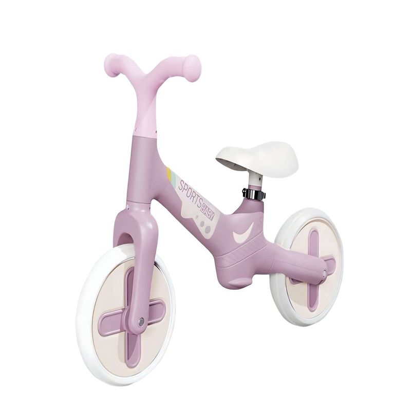 GENERICO - Bicicleta Equilibrio Balance Aprendizaje Sin Pedales Niña Rosa