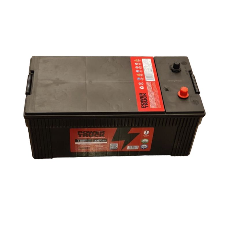 POWER TRUCK - BATERIA 220 AMP 1400 CCA BORNE ESTANDAR