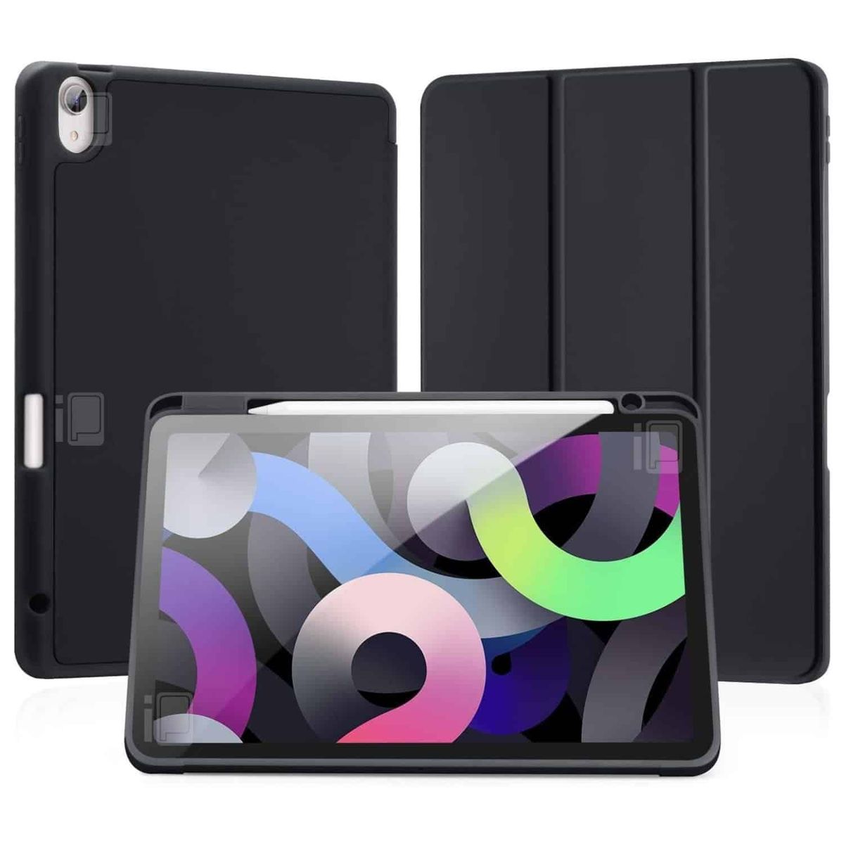 GENERICO - Carcasa Smart Case Para iPad 10.2 7/8/9 Gen. C Ranura Pencil
